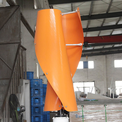 Tua bin gió xoắn ốc 24V 48V cho gia đình Máy phát điện tuabin gió xoắn ốc dọc 800W 1000W