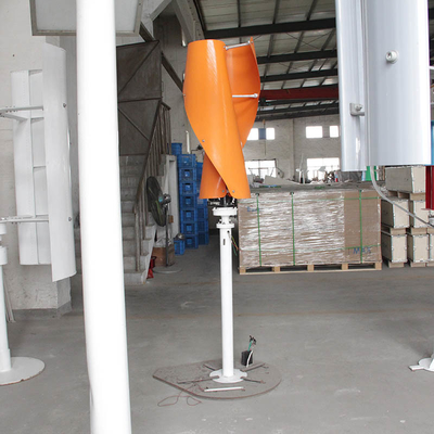 Tắt lưới Tua bin gió xoắn ốc 24V 400W Tua bin gió cho tốc độ gió thấp