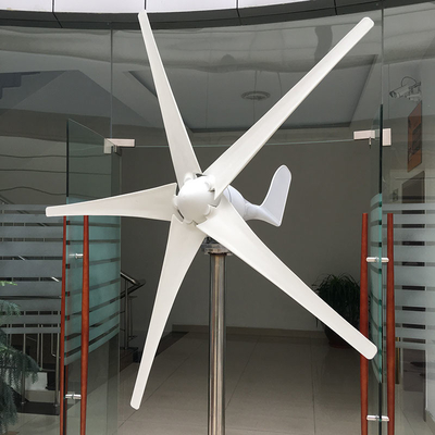 Nhiều màu Tua bin gió ngang nhỏ 48V 600W 1000W Máy phát điện gió ngang