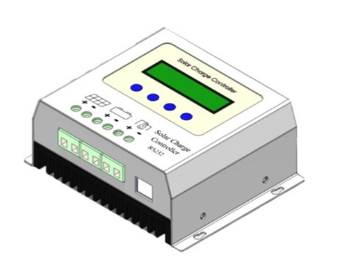 Bộ điều khiển sạc năng lượng mặt trời 1000W PWM trắng 12V 24V 30A Bộ điều chỉnh năng lượng mặt trời PWM