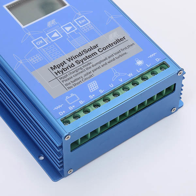 Bộ điều khiển sạc năng lượng mặt trời 10 Amp MPPT Màn hình LCD kết hợp năng lượng mặt trời gió