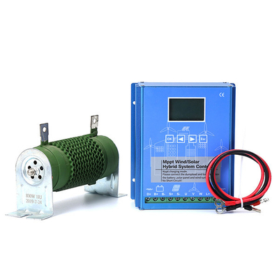 Bộ điều khiển sạc năng lượng mặt trời hỗn hợp gió và năng lượng mặt trời 12V 24V MPPT Màn hình LCD IP65