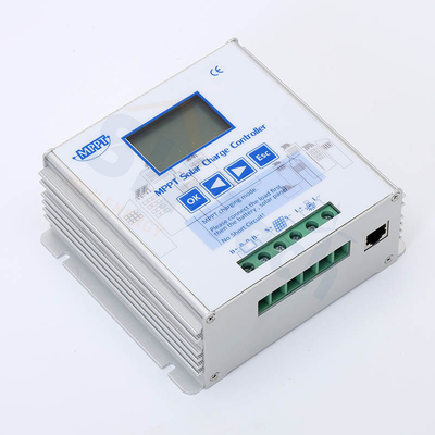 Bộ điều khiển sạc MPPT 20 Amp màu trắng Bảng điều khiển năng lượng mặt trời 12V 24V 350W Bộ điều khiển sạc MPPT