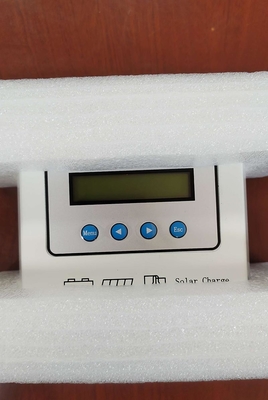 Bộ điều khiển sạc năng lượng mặt trời 1000W PWM trắng 12V 24V 30A Bộ điều chỉnh năng lượng mặt trời PWM