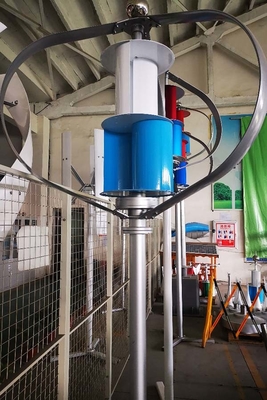 Năng lượng thay thế Q Tua bin gió 96V 5KW Tua bin gió nam châm vĩnh viễn 3Ph Lưỡi hợp kim nhôm