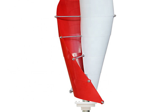 Tiếng ồn thấp Tốc độ gió Tua bin gió xoắn ốc 24V 400W Nhiều màu Năng lượng tái tạo miễn phí