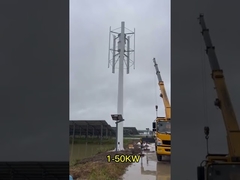 400W 600W 1kW 2kW Vertical Axis Wind Turbine Generator 12V 24V 48V 96V 120V 220V For Household Use